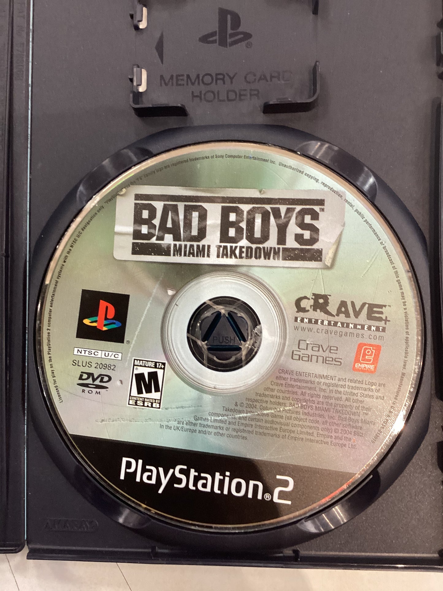 Bad Boys Miami Takedown -PS2- Used