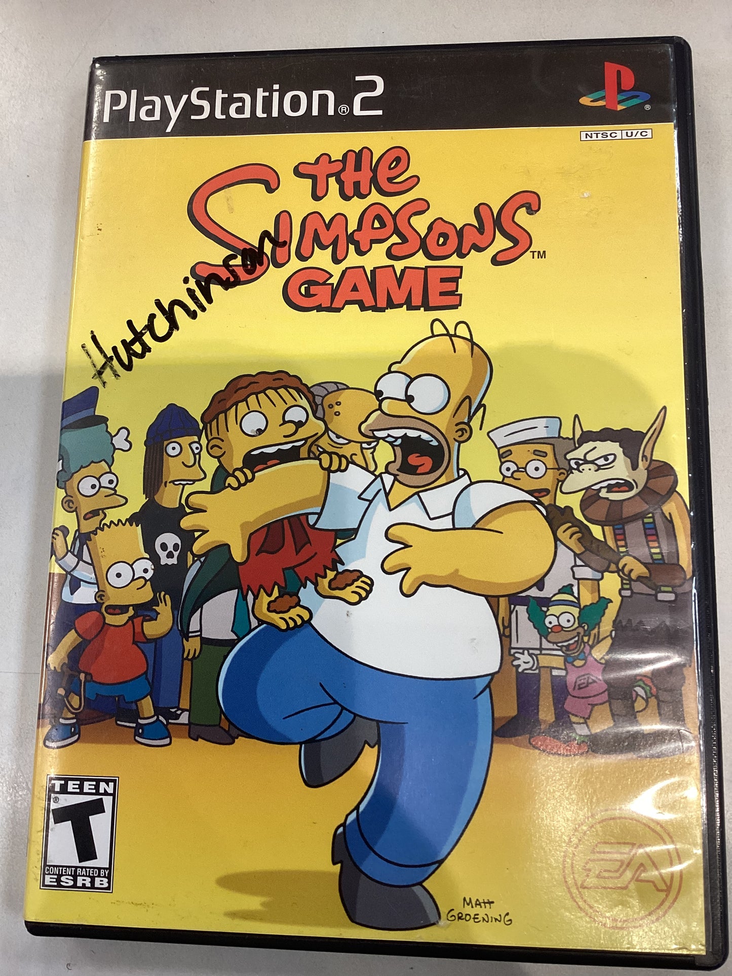 The Simpson’s Game -PS2- Used