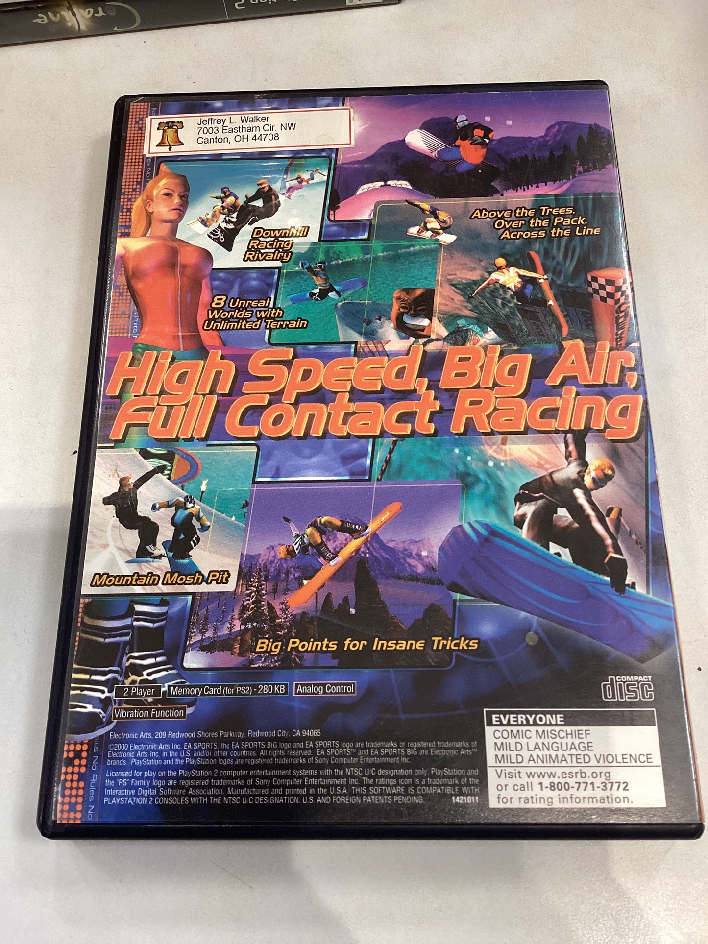 SSX -PS2- Used