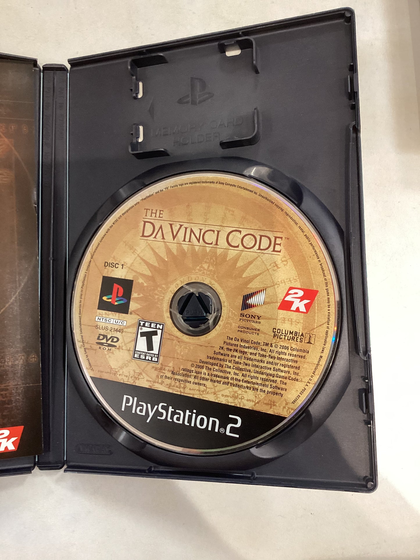 The Da Vinci Code -PS2- Used