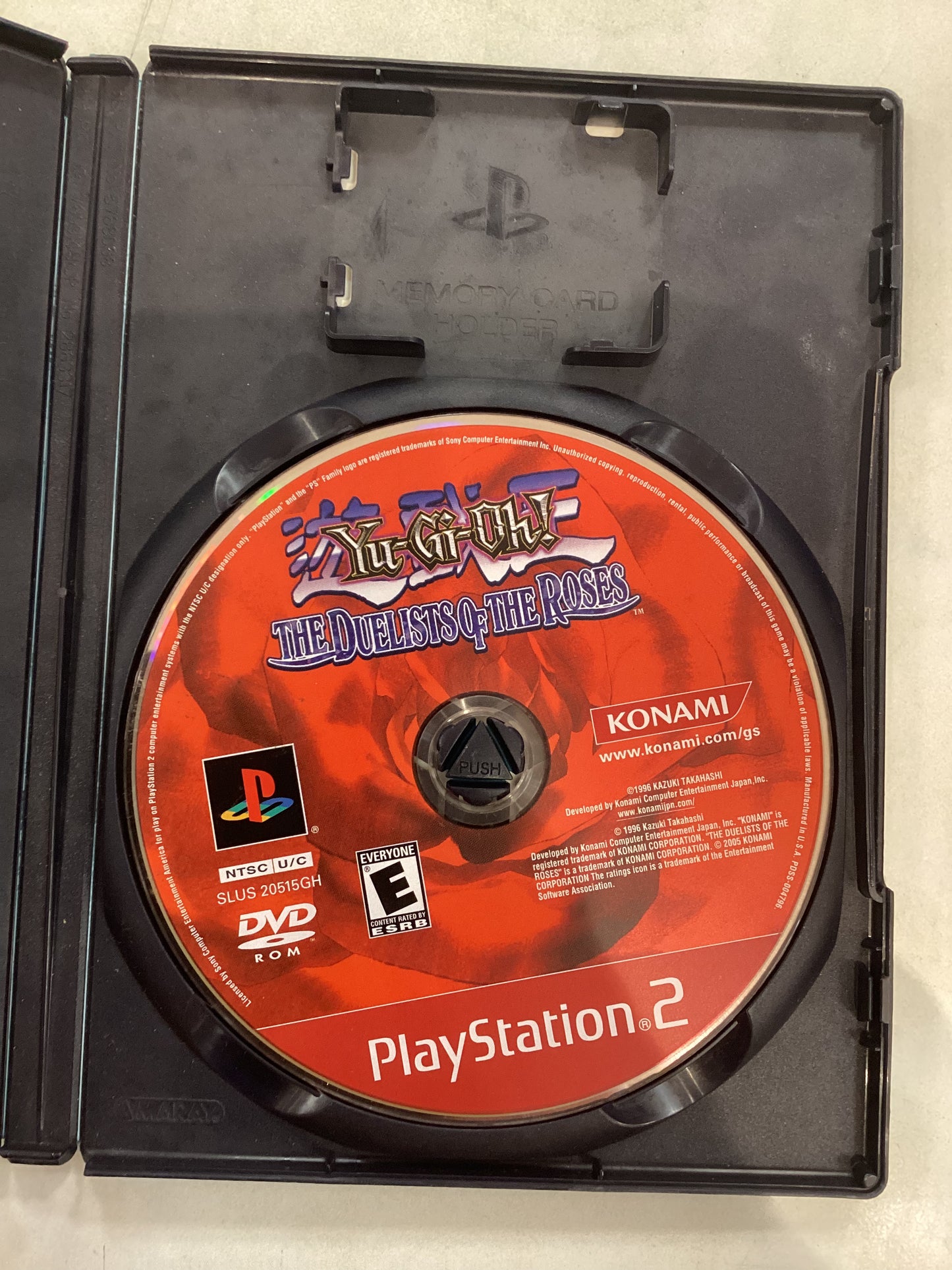 Yu-Gi-Oh! The Duelists of The Roses -PS2- Used