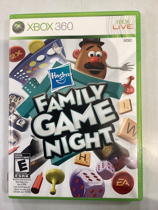 Hasbro Family Game Night -XB360- Used