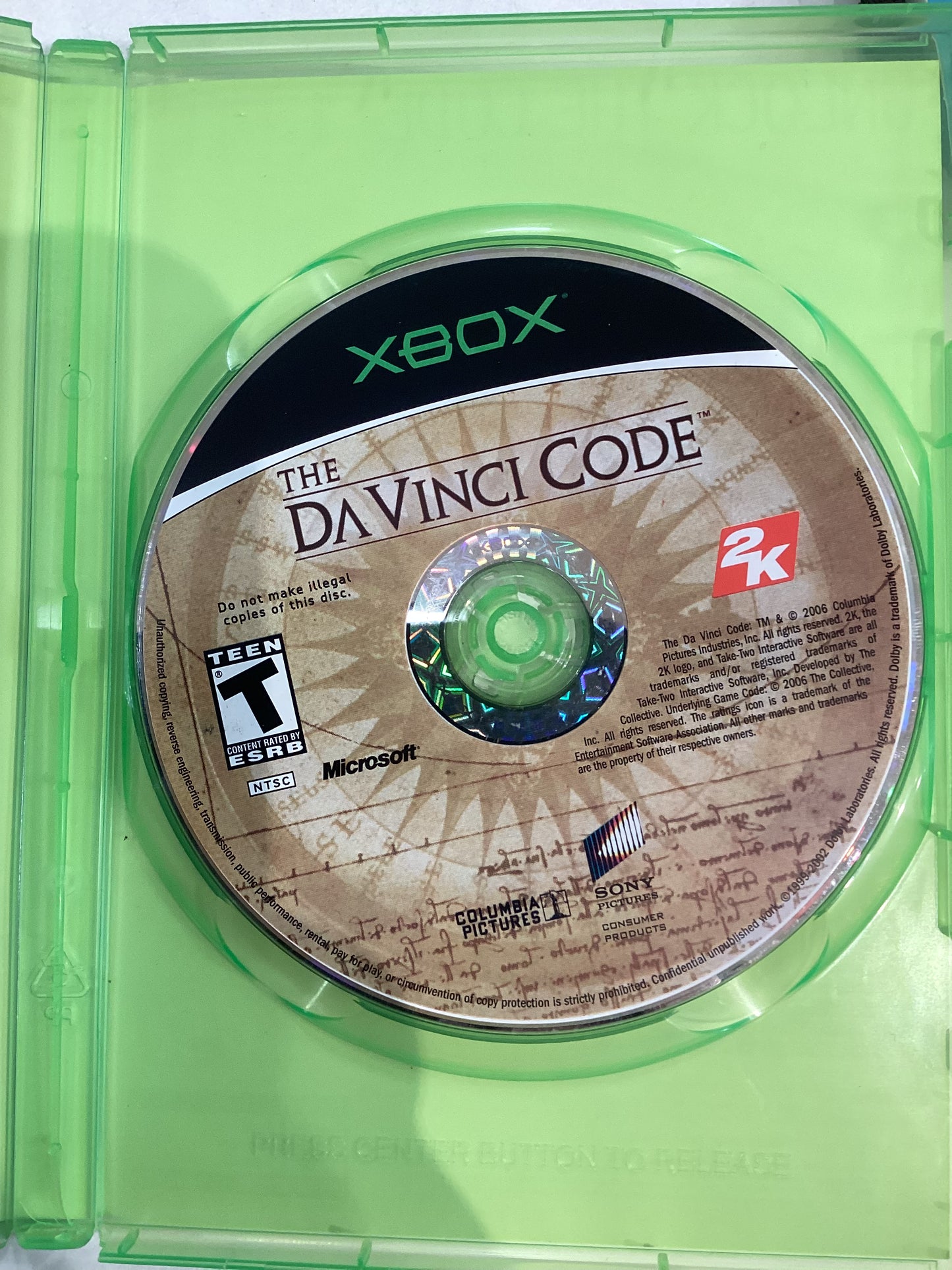 The Da Vinci Code -XBX- Used