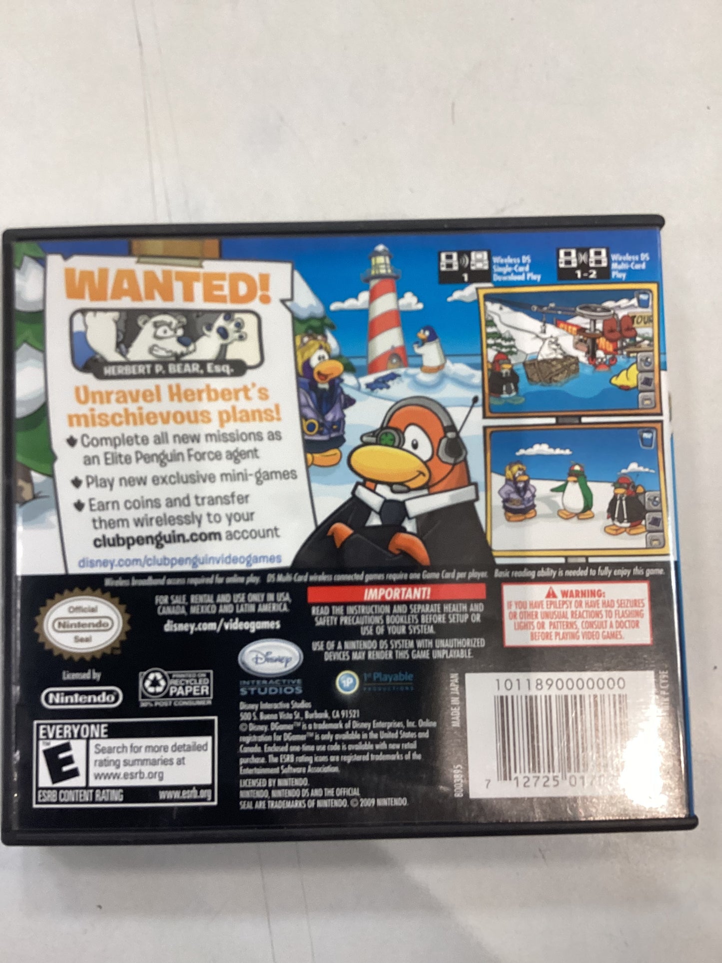 Club Penguin Herbert’s Revenge -DS- Used