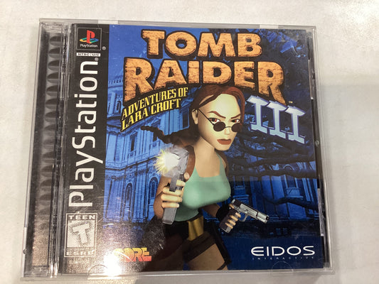 Tomb Raider III -PS1- Used