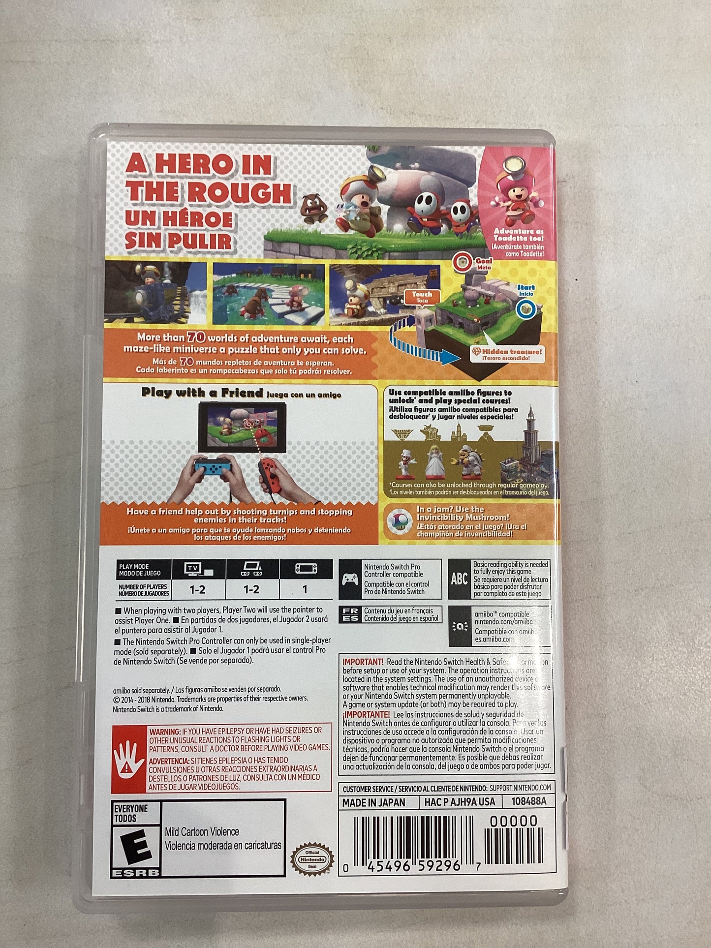 Captain Toad Treasure Tracker - Switch - Used