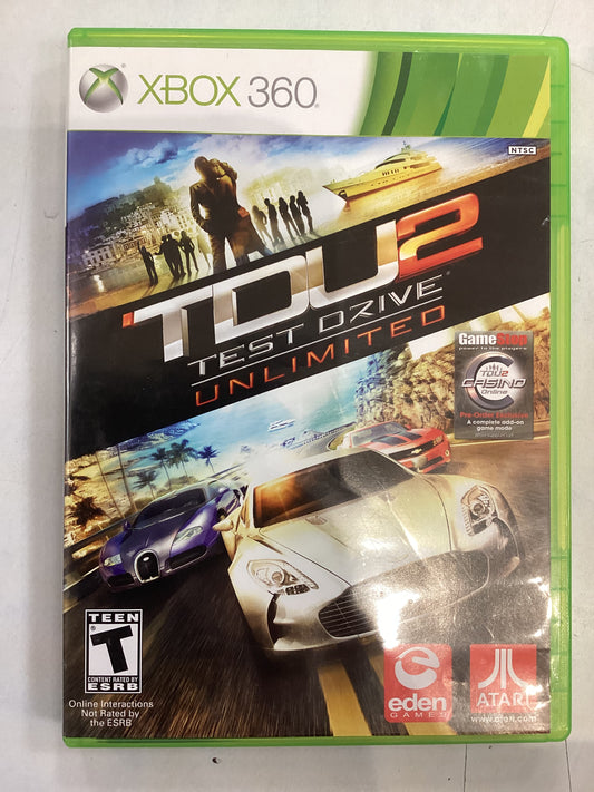 Test Drive Unlimited 2 -XB360- Used