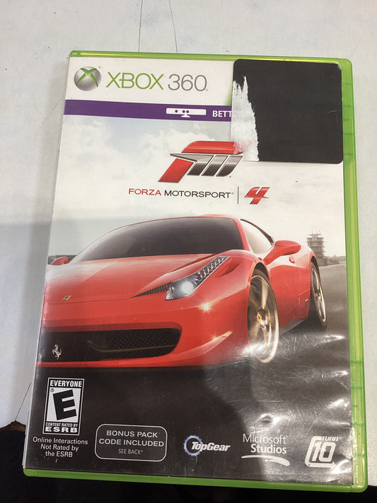 Forza Motorsport 4 -XB360- Used