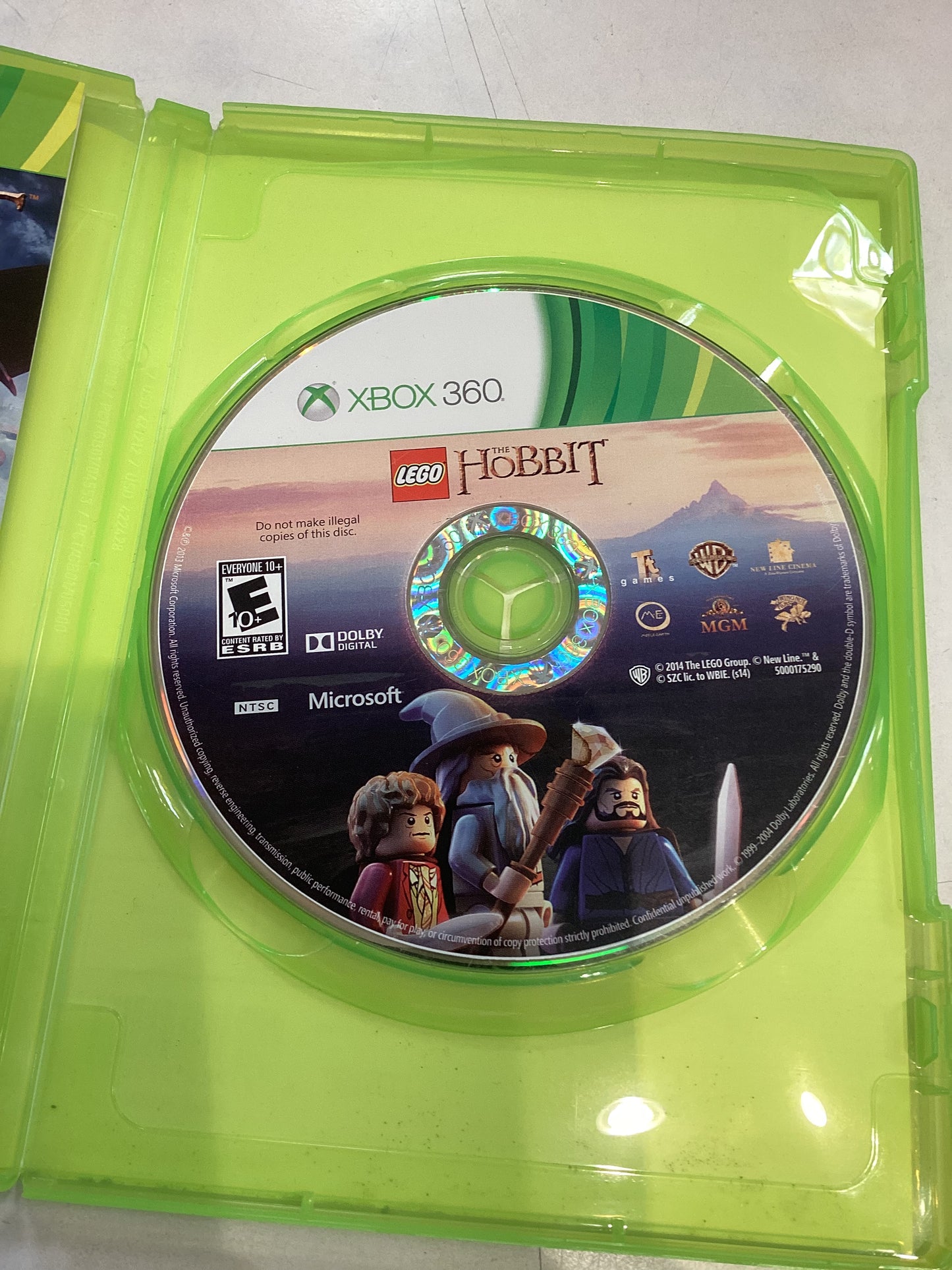 Lego The Hobbit -XB360- Used