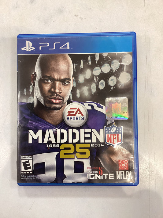 Madden 25 (1989-2014) -PS4- Used