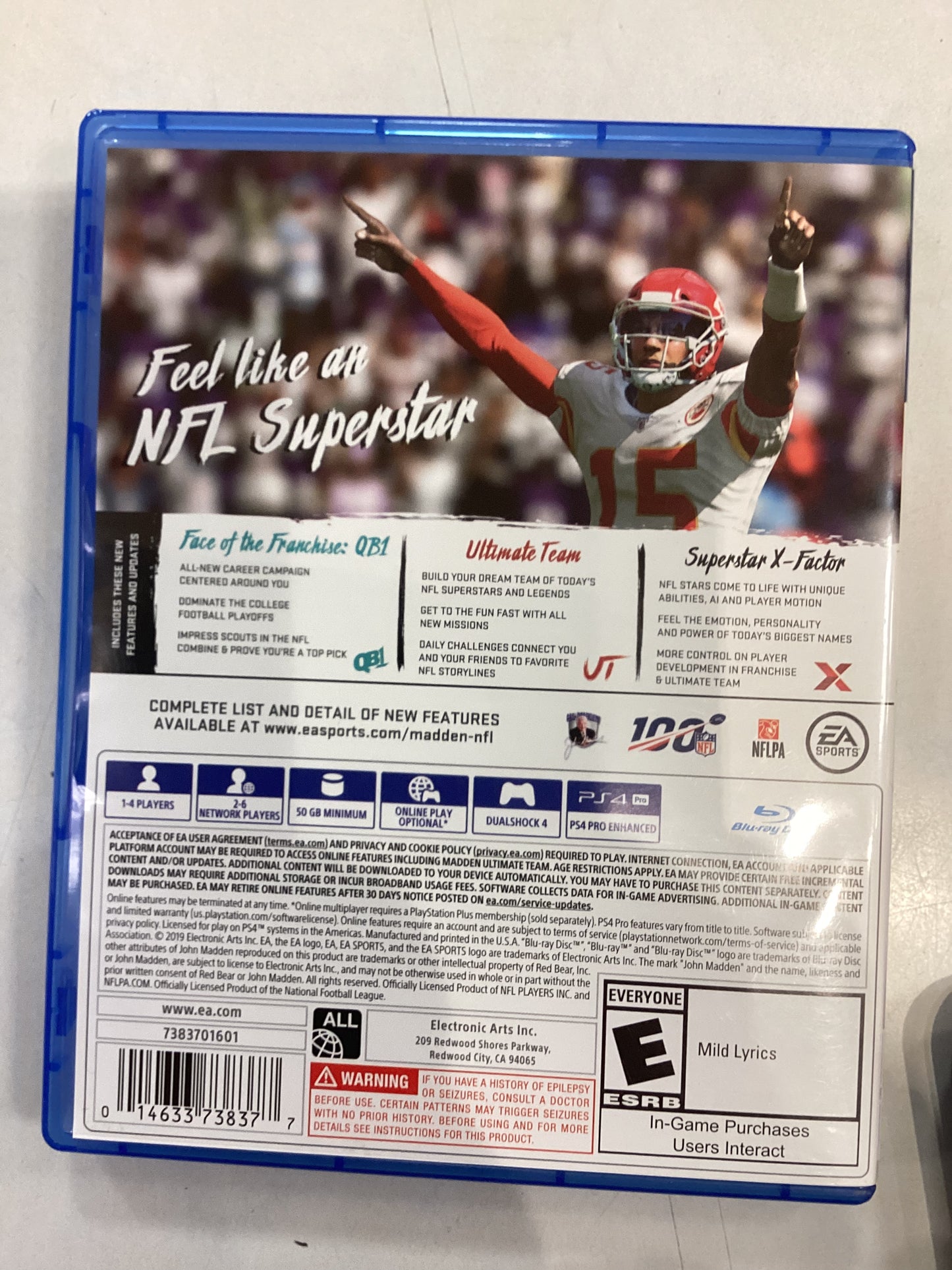 Madden 20 -PS4- Used