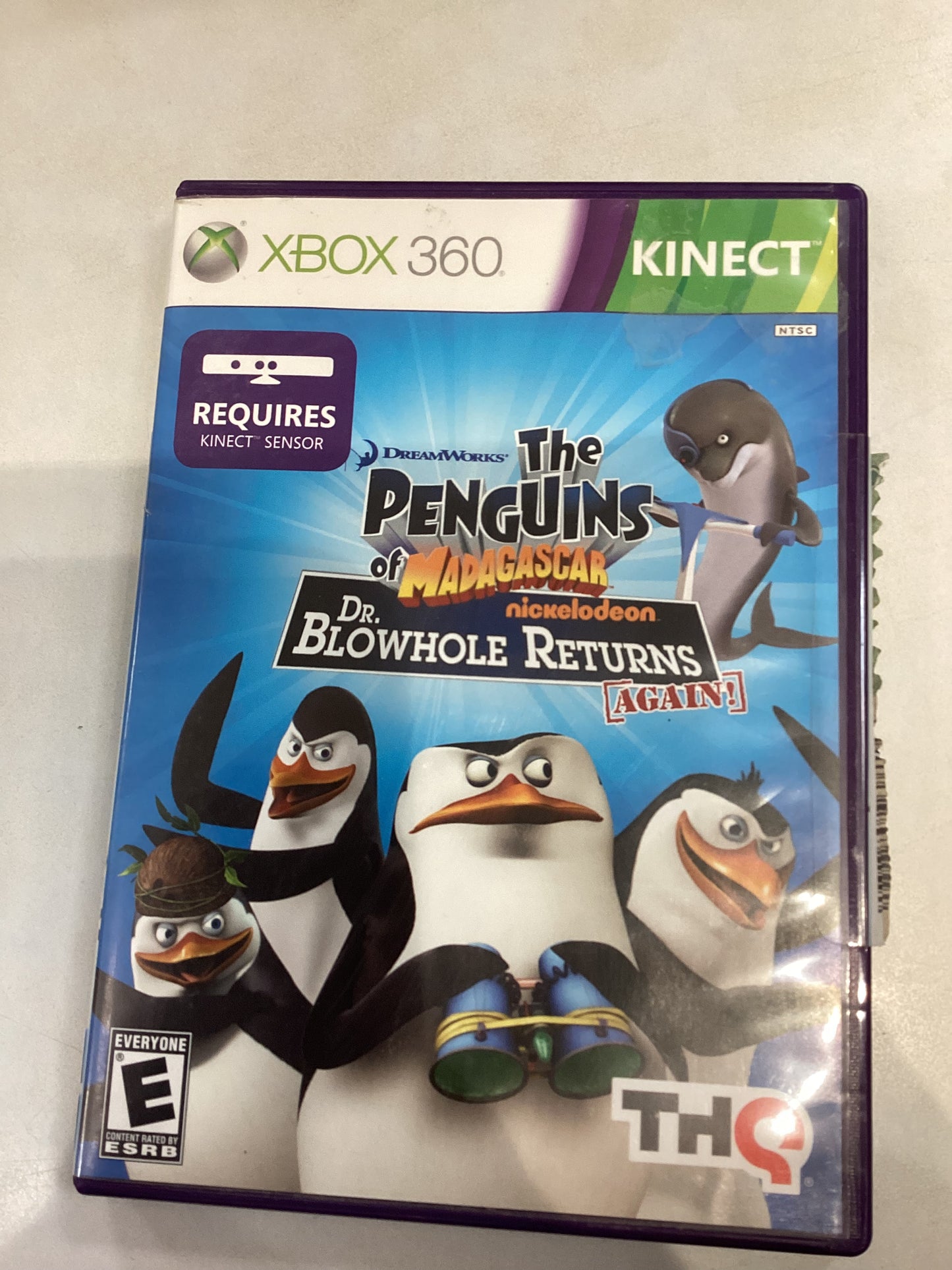 The Penguins of Madagascar; Dr. Blowhole Returns, Again! -XB360- Used