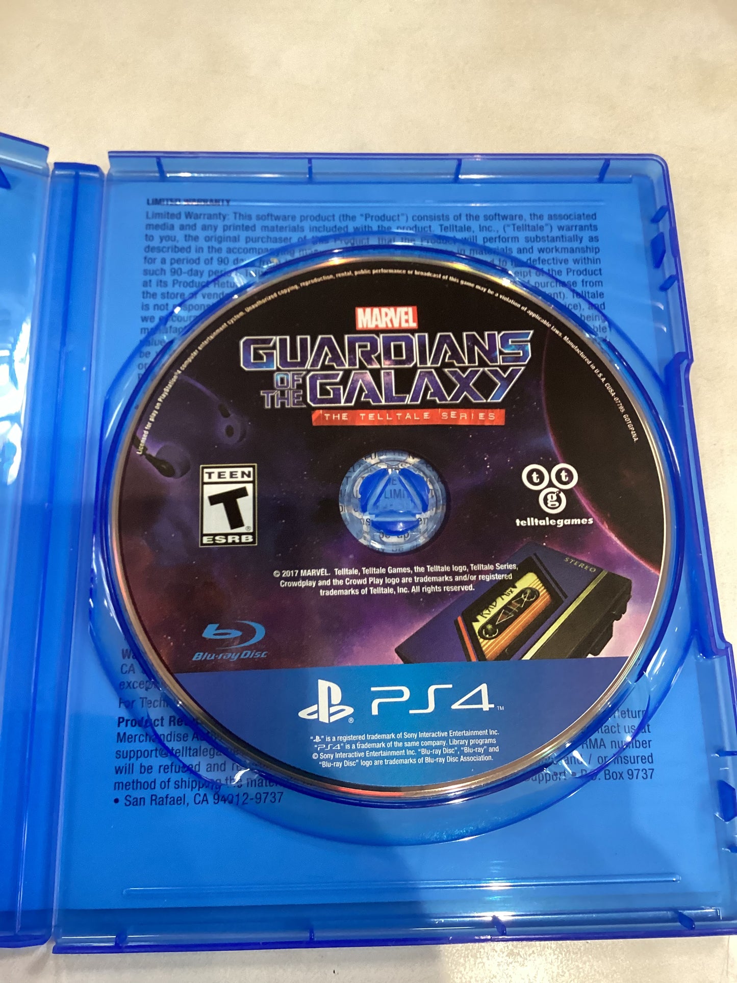 Guardians of The Galaxy; The Telltale Series -PS4- Used