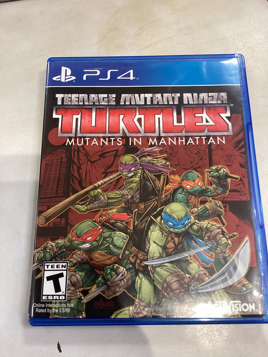 Teenage Mutant Ninja Turtles -PS4- Used