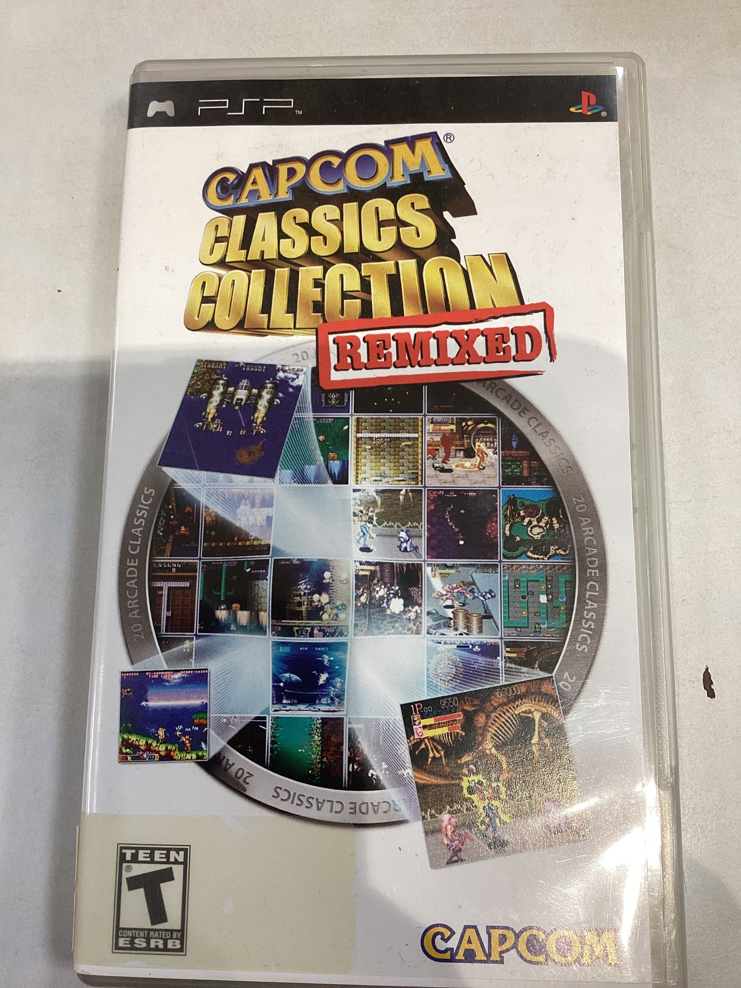 Capcom Classic Collections Remixed -PSP- Used