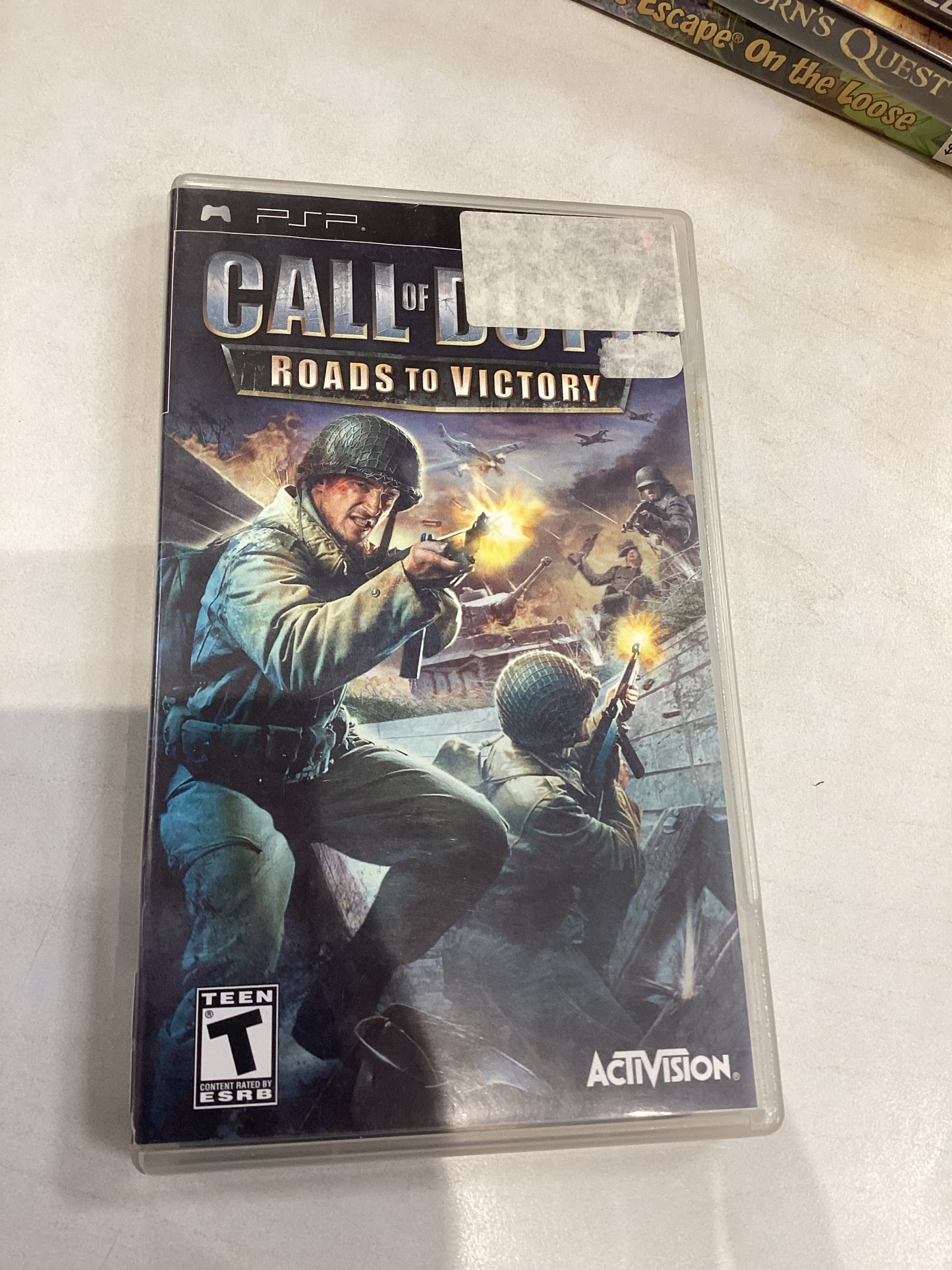 Call of Duty Roads To Victory -PSP- Used