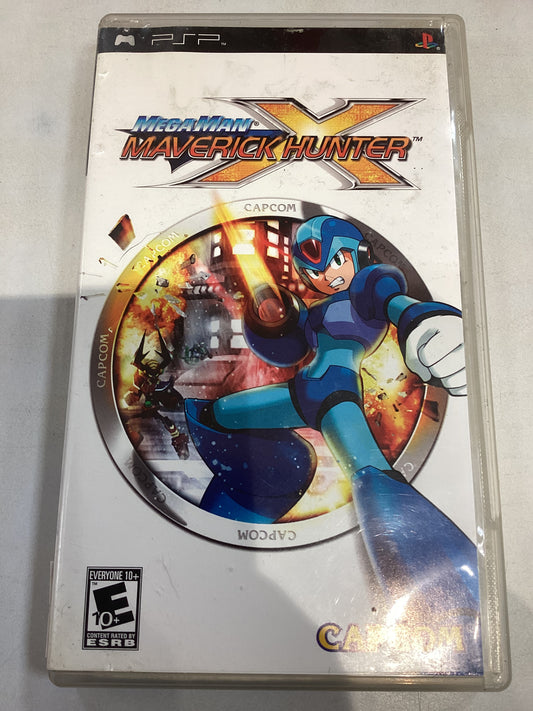 Mega Man Maverick Hunter X -PSP- Used