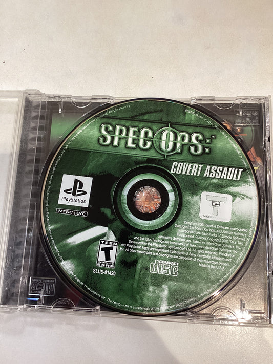 Spec Ops Covert Assault - PS1 - Used