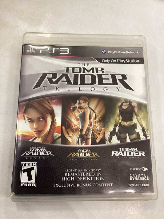 The Tomb Raider Trilogy -PS2- Used