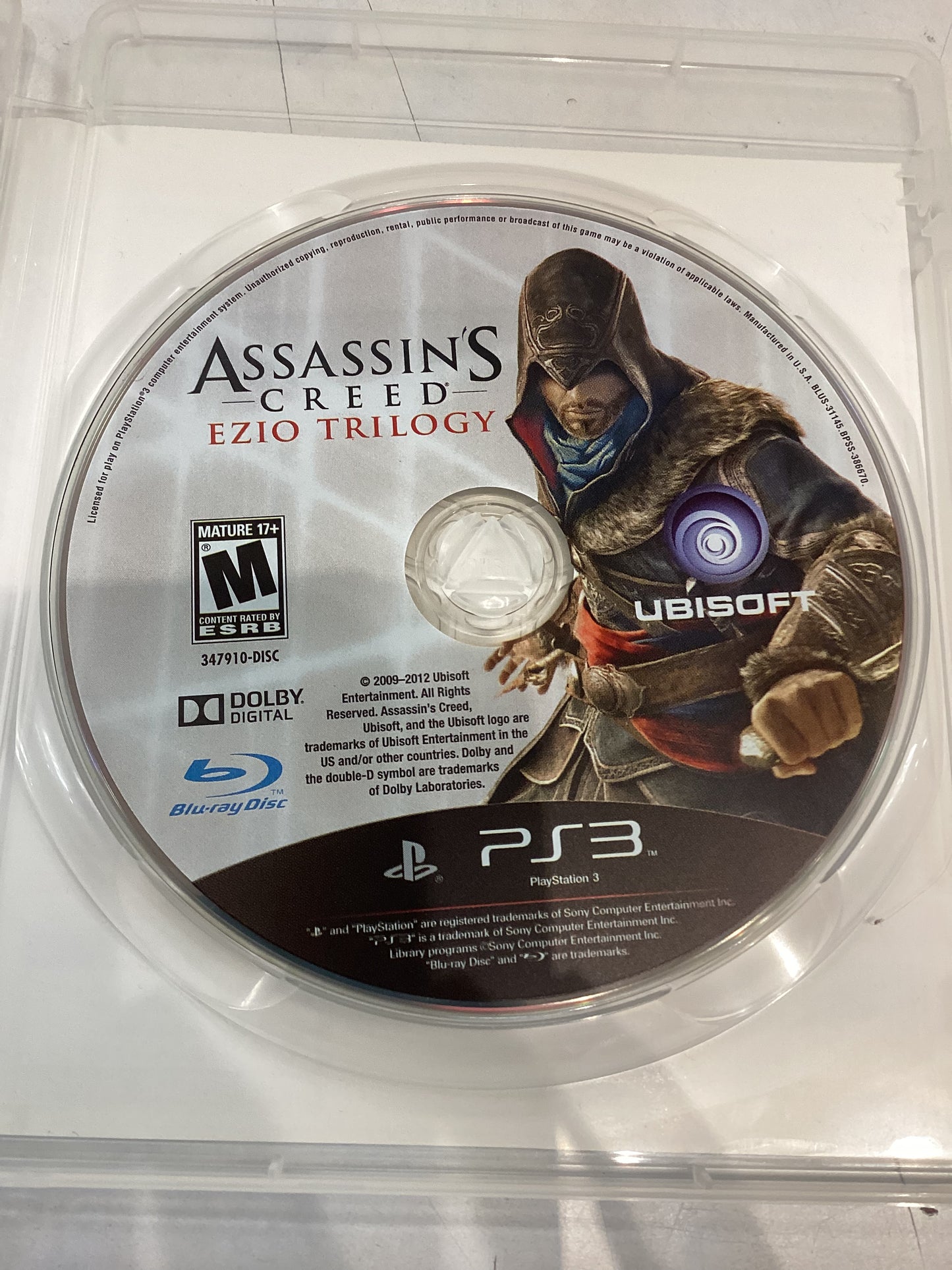 Assassin’s Creed Ezio Trilogy -PS3- Used