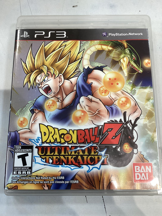 Dragonball Z Ultimate Tenkaichi -PS3- Used