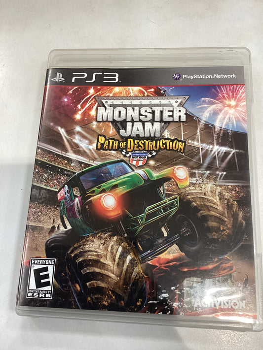 Monster Jam Path of Destruction -PS3- Used