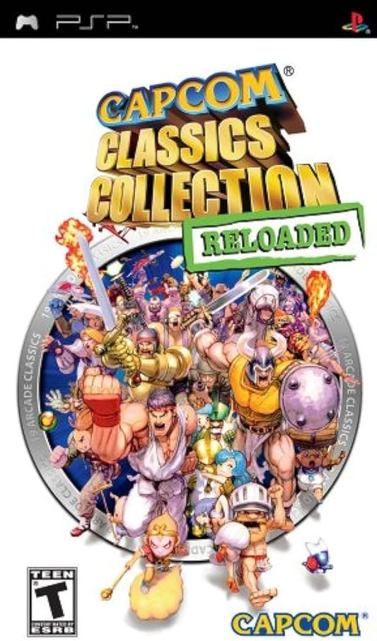 Capcom Classics Collection Reloaded - PSP - Used
