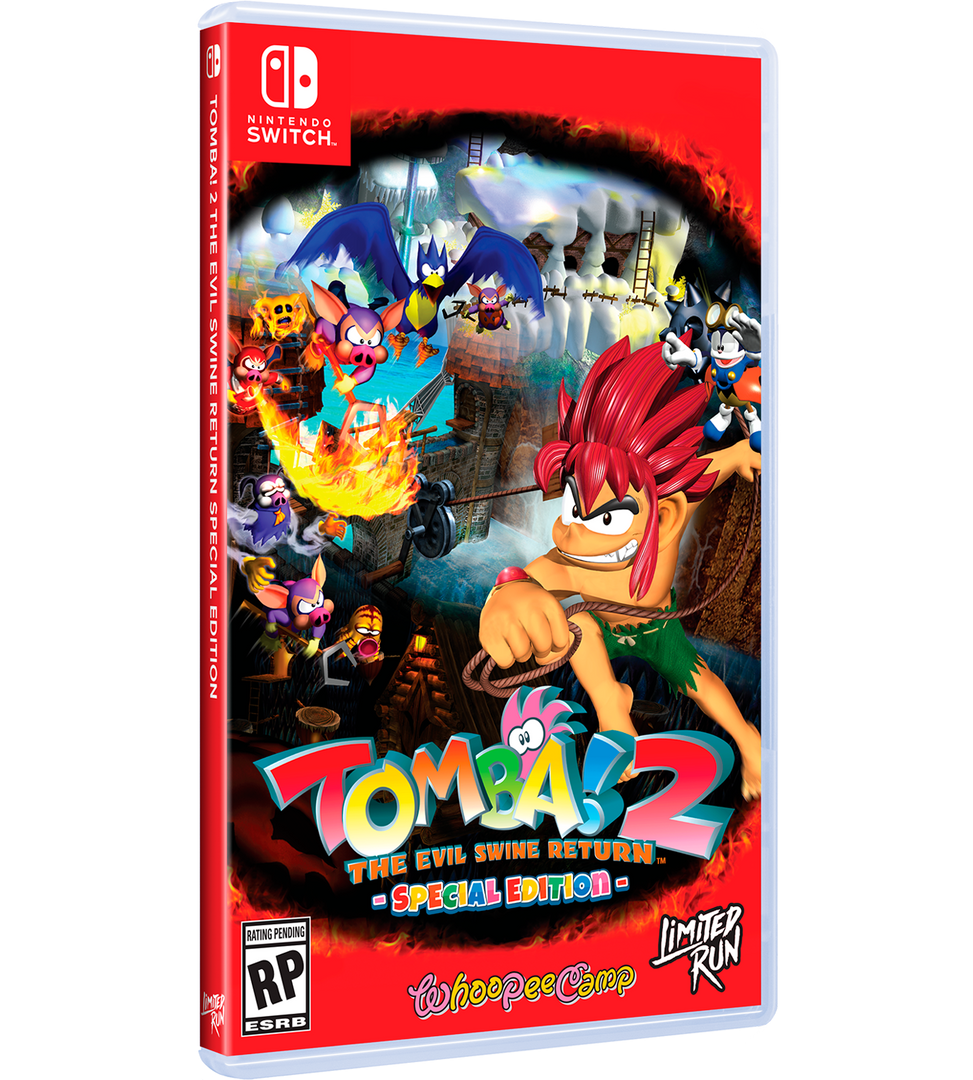 Tomba! 2 The Evil Swine Return Special Edition - Switch - Sealed