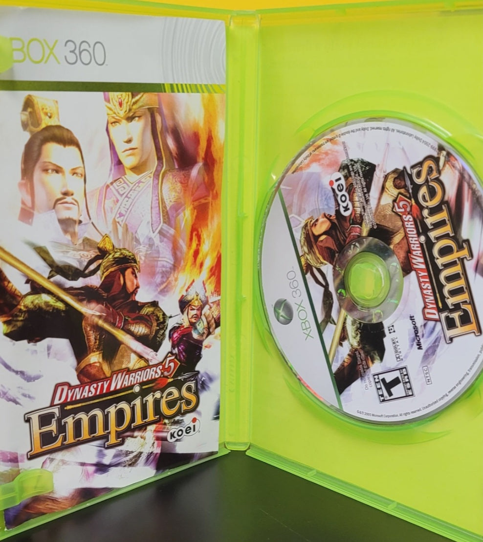 Dynasty Warriors 5 Empires - Xb360 - Used