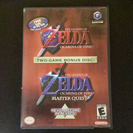 Zelda Ocarina of Time - GameCube - Used
