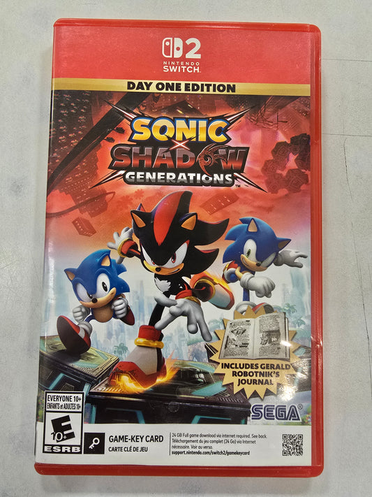 Sonic Shadow Generations - Switch2 - Used