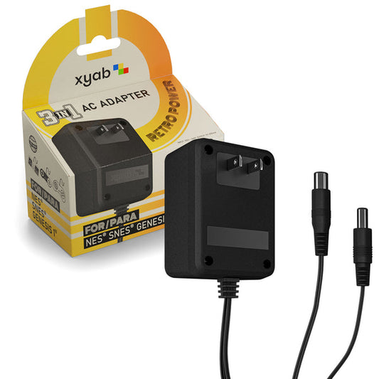 Xyab - NES/SNES/Genesis 1 AC Power Adapter