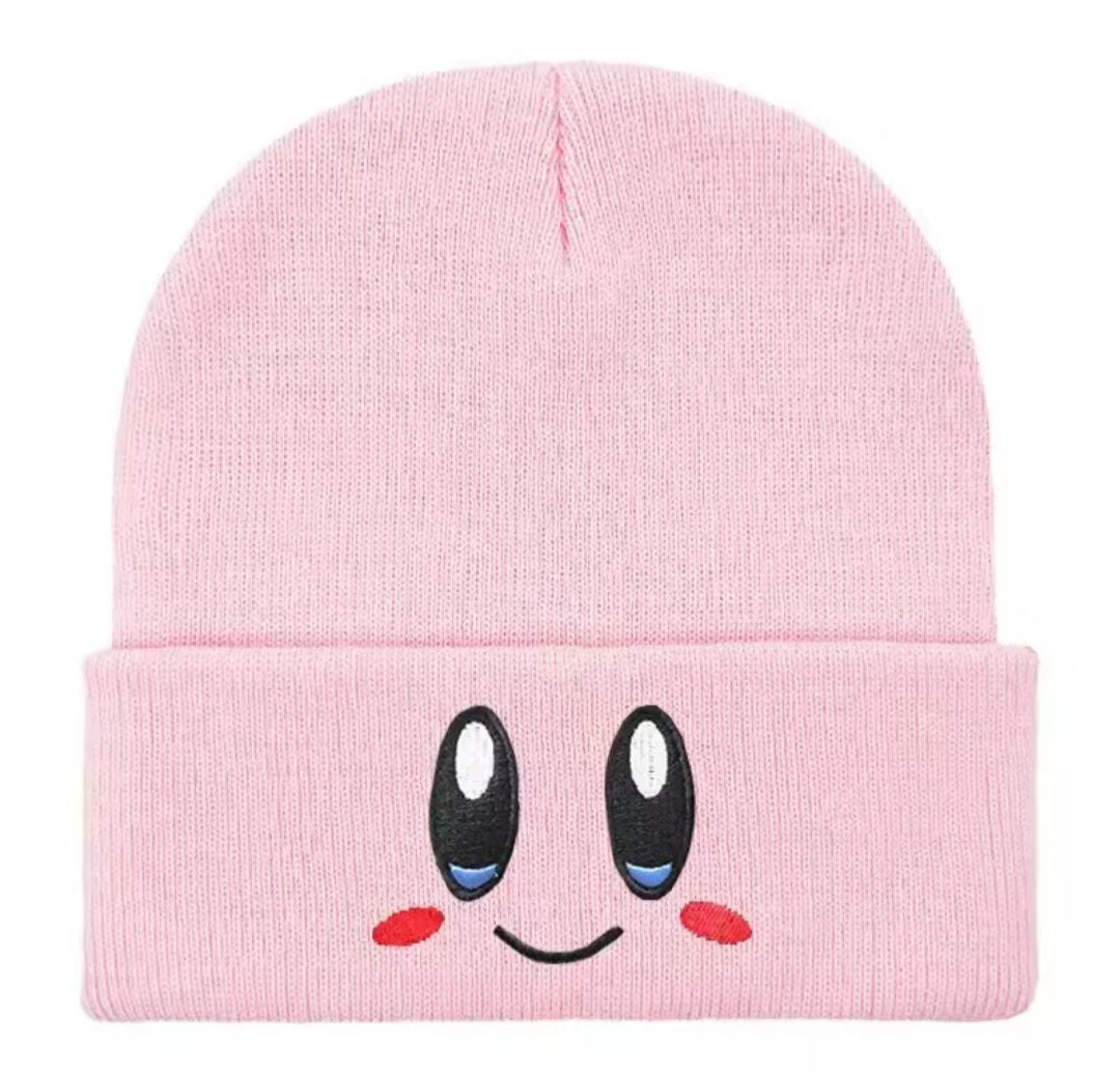 Kirby Beanie Clothing- Pink