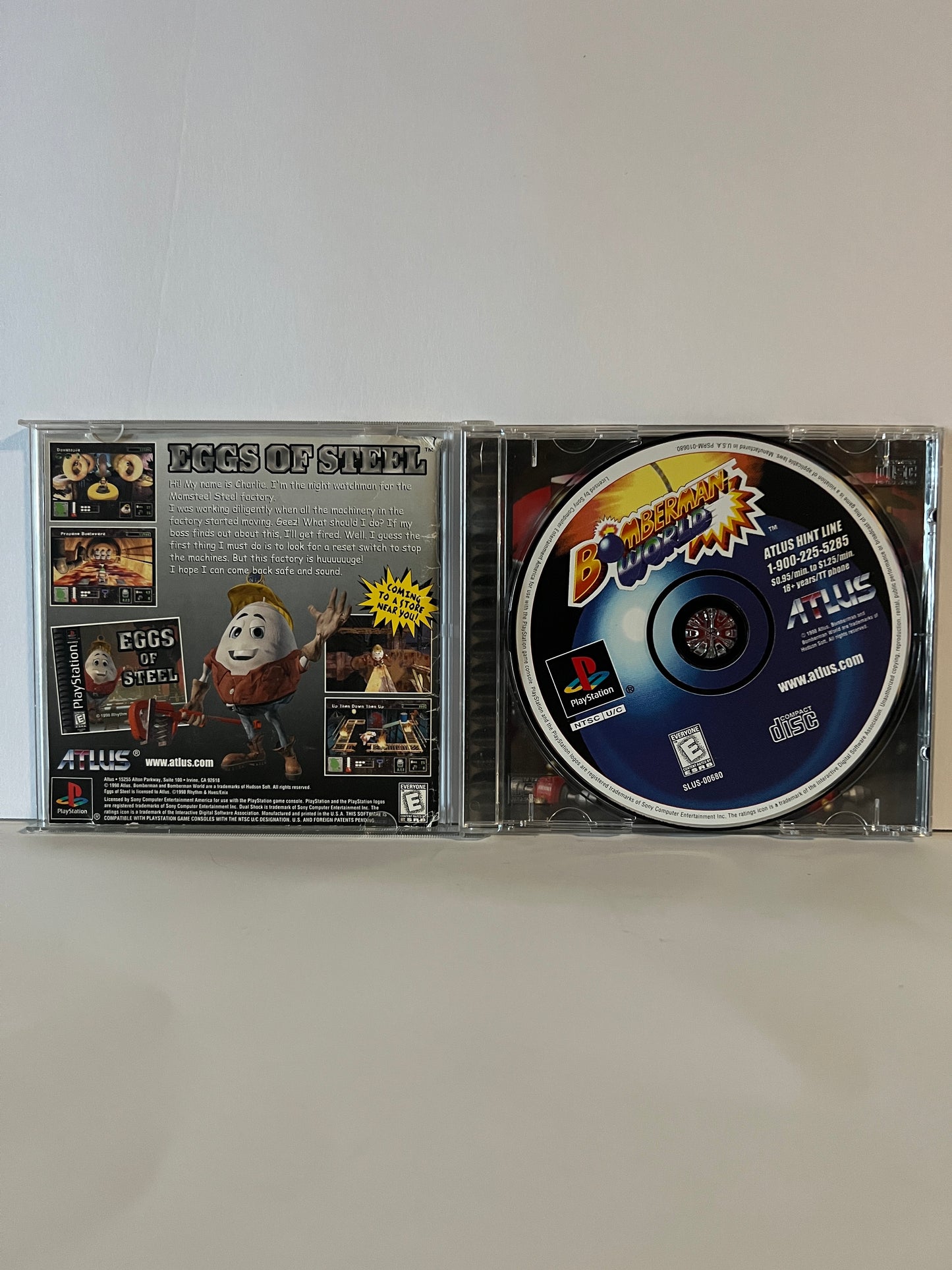 Bomberman - PS1 Game - Used