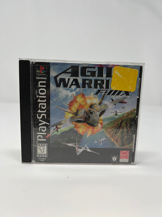 Agile Warrior F-IIIX - PS1 Game - Used