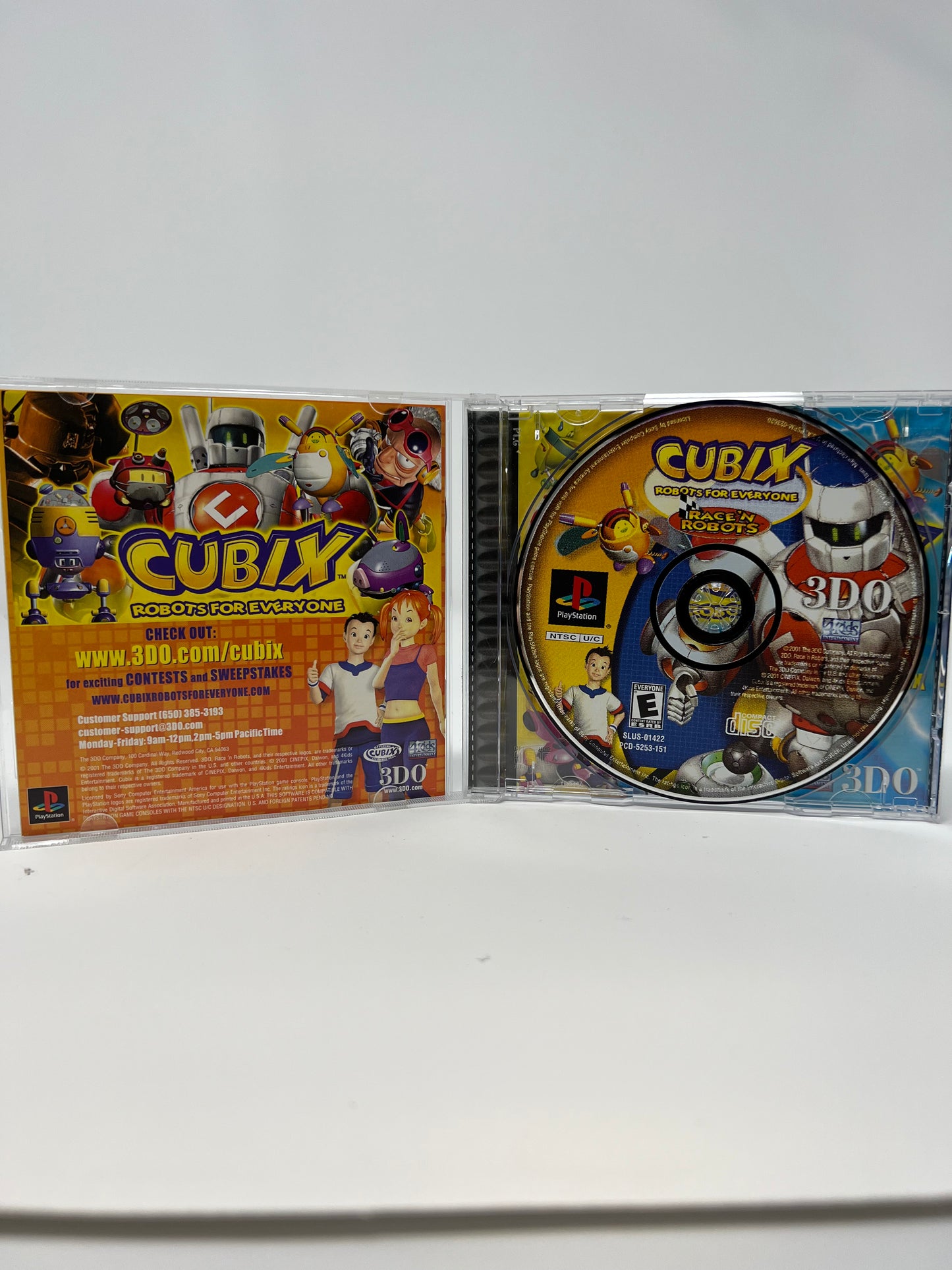 Cubix Robots for Everyone - PS1 Game - Used