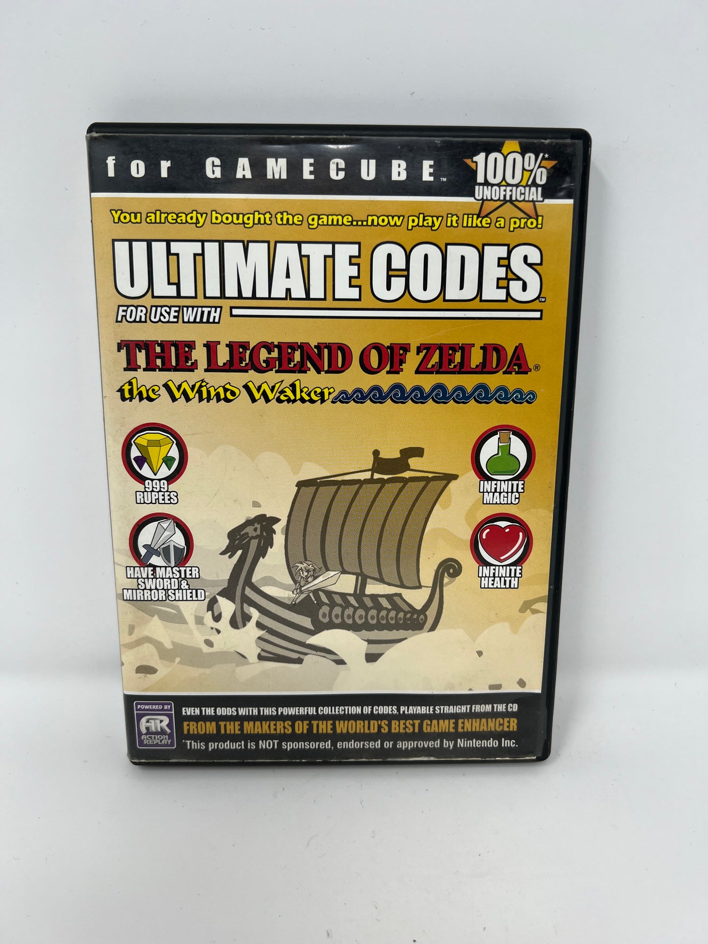 Ultimate Codes LoZ Wind Waker - Gamecube - Used