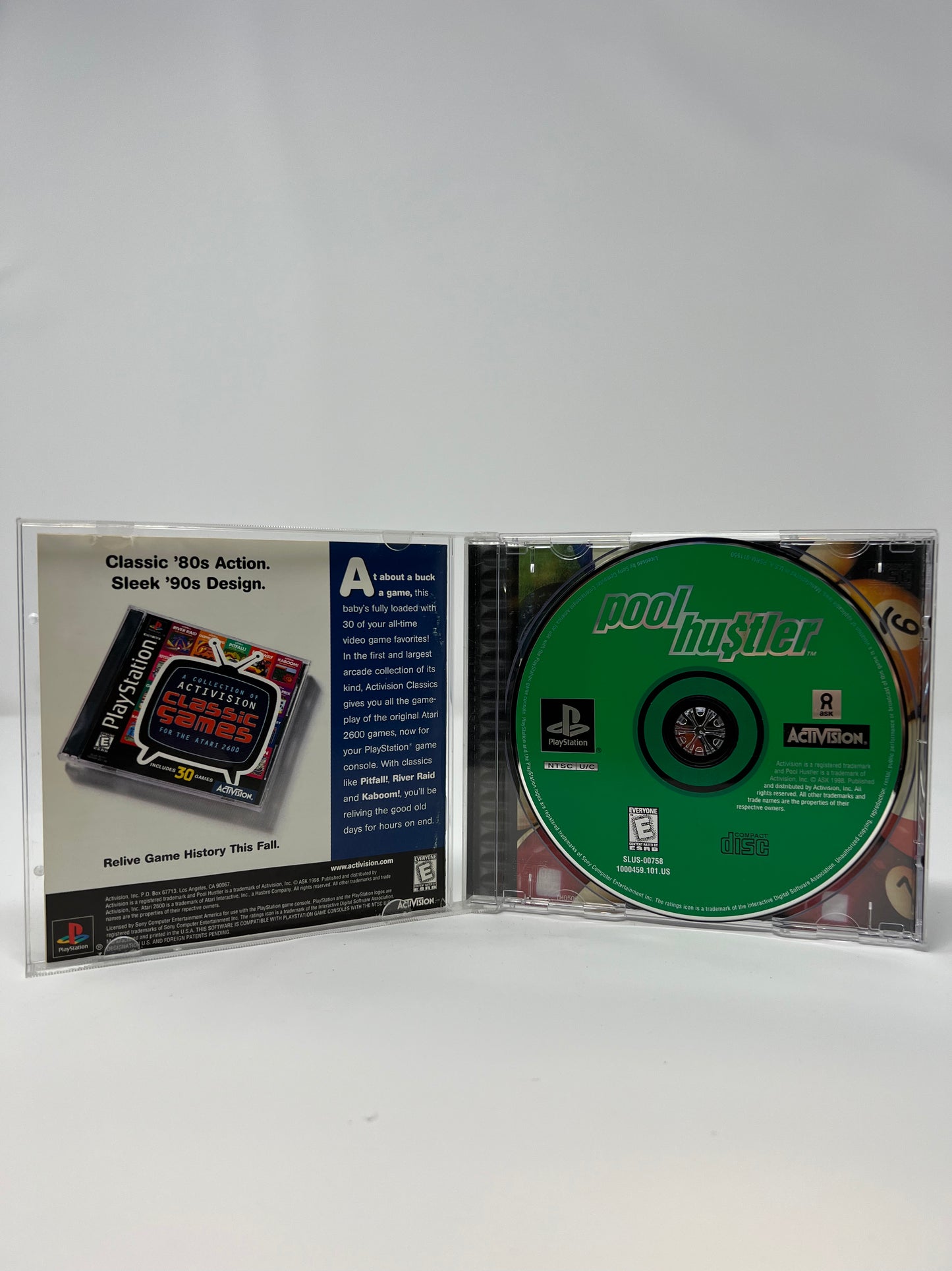 Pool Hustler - PS1 Game - Used