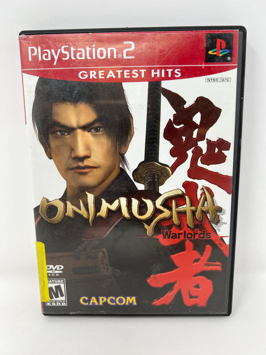 Onimusha Warlords (Greatest Hits) - PS2 game - Used
