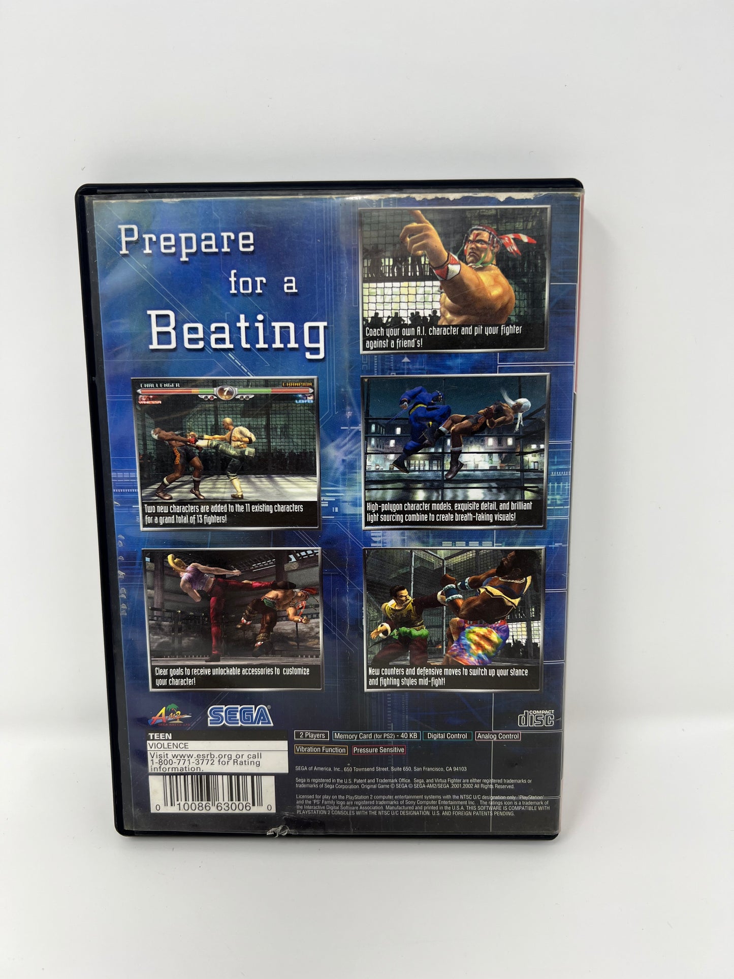 Virtua Fighter 4 (Greatest Hits) - PS2 Game - Used