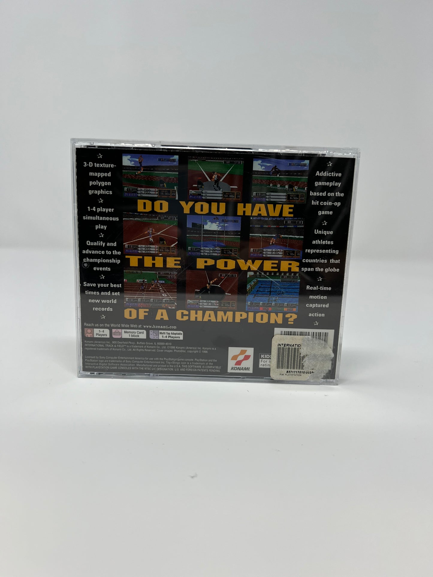 International Track & Field - PS1 - Used