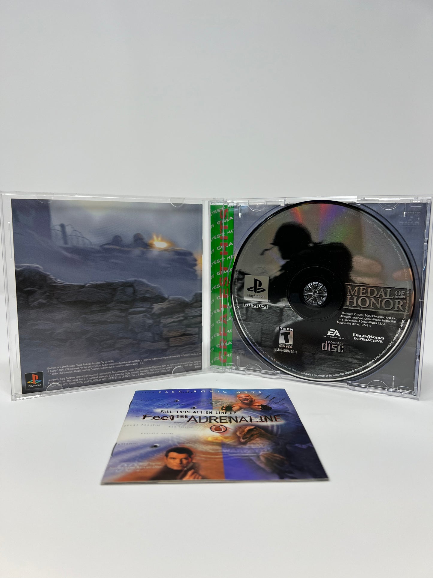 Medal of Honor (Greatest Hits) - PS1 Game - Used