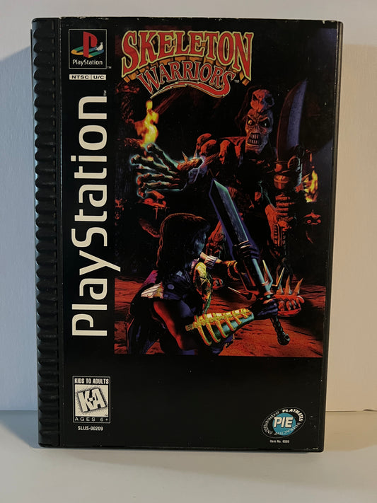 Skeleton Warriors - PS1 Game - Used