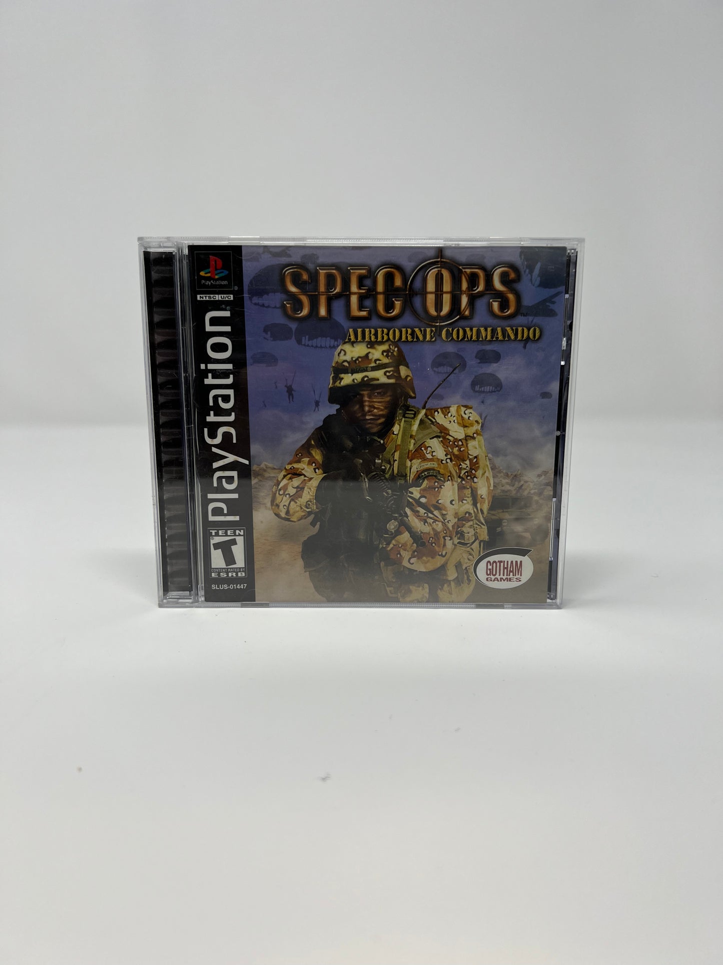 Spec Ops Airborne Commando - PS1 Game - Used