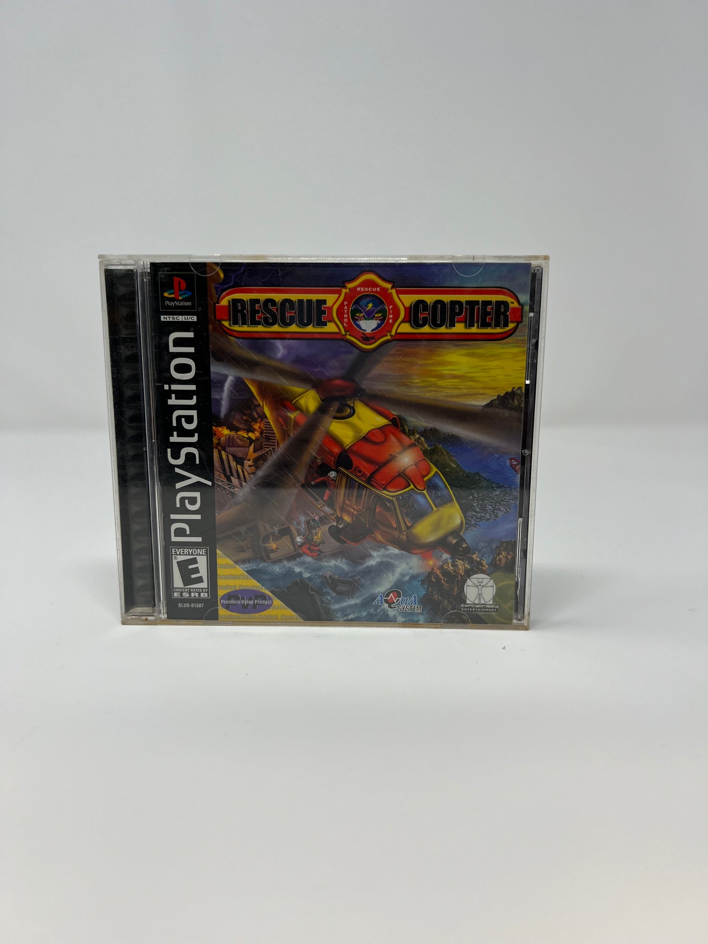 Rescue Copter - PS1 Game - Used