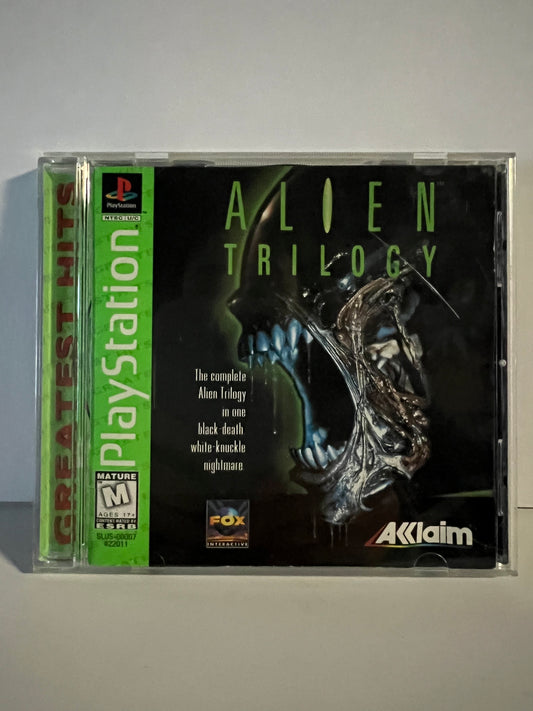 Alien Trilogy - PS1 Game - Used