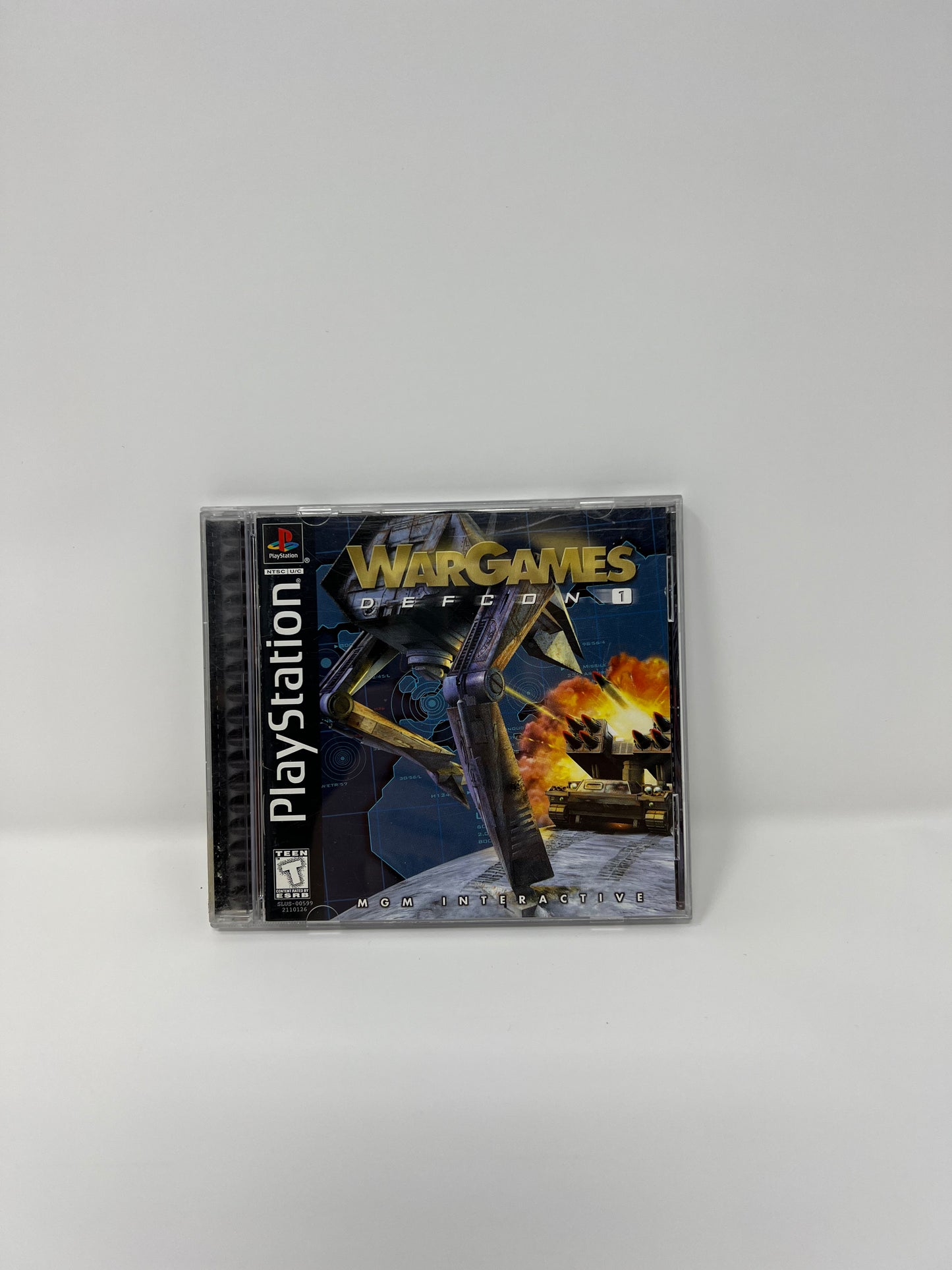 WarGames Defcon 1 - PS1 Game - Used