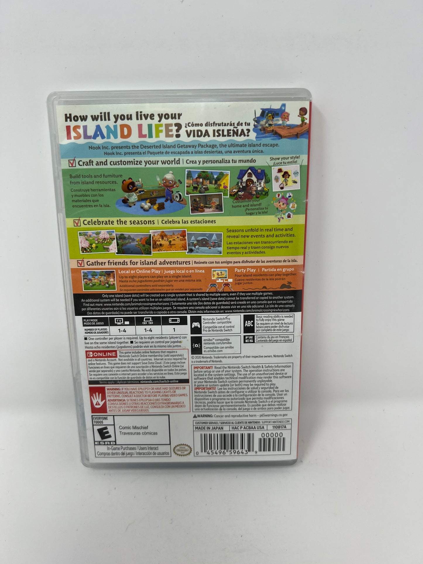 Animal Crossing New Horizons - Switch - Used