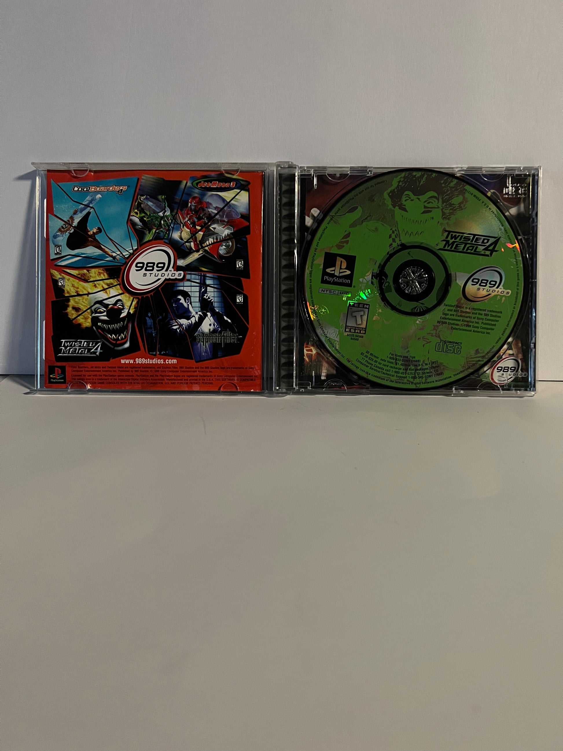 Twisted Metal 4 Demo Disc 