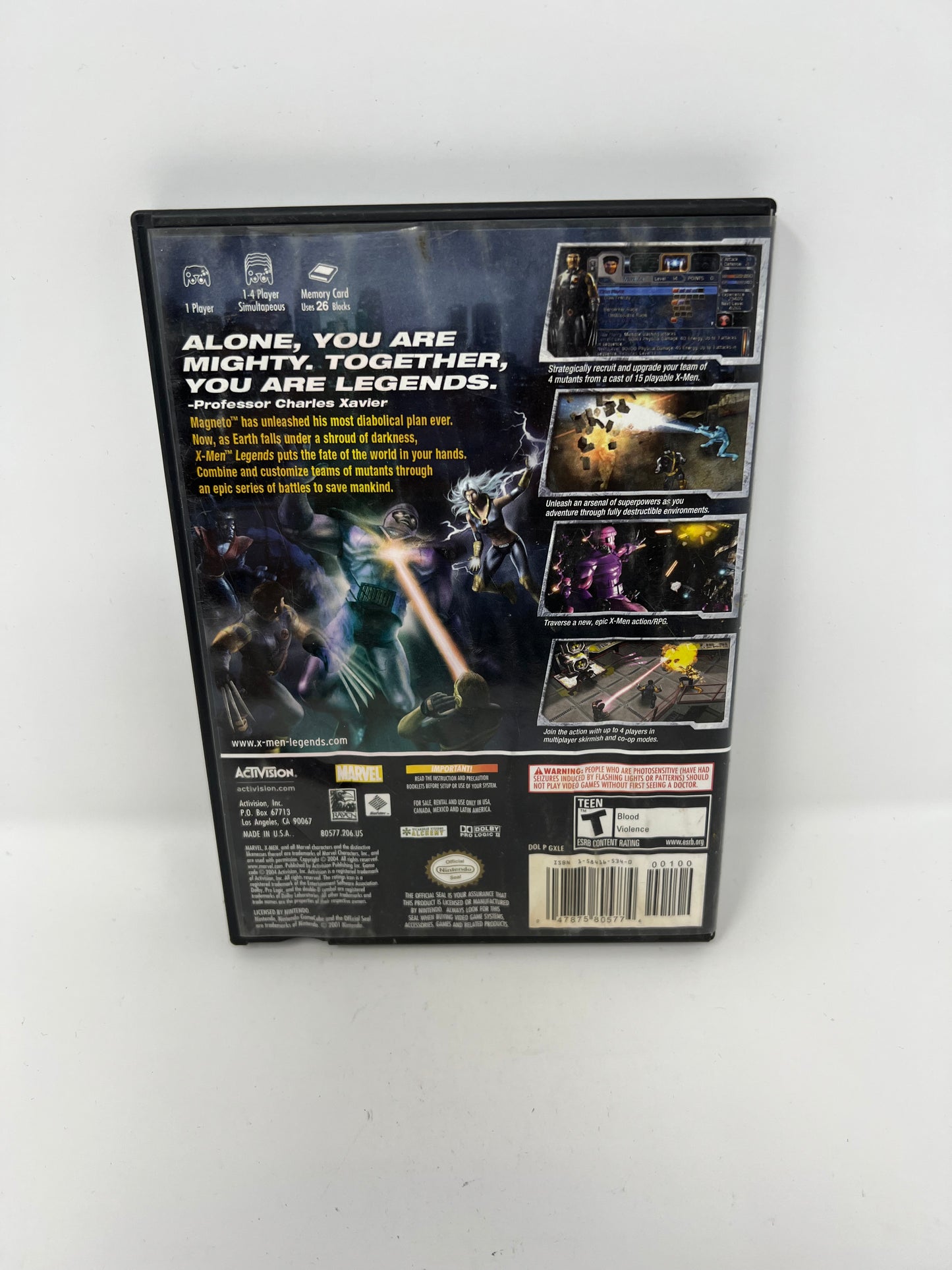 X-Men Legends - Gamecube - Used